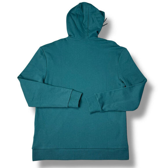Oakley Factory Pilot Hoodie Teal Green Pullover Size M Regular Fit Fleece Casual - Picture 2 of 9